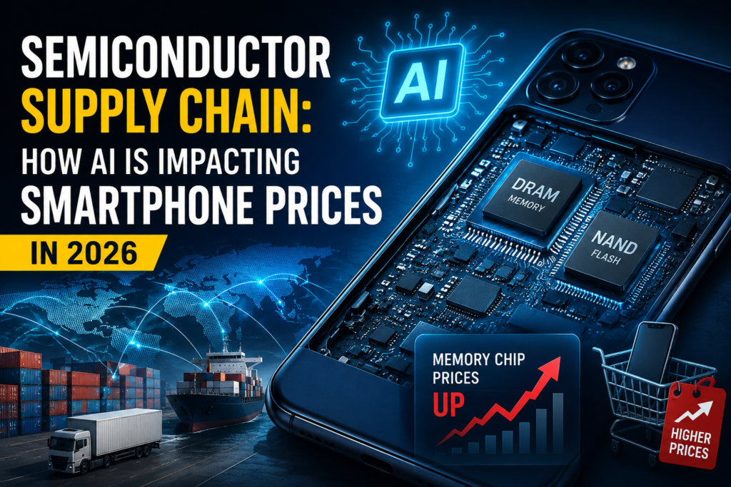 Semiconductor supply chain and AI impact on smartphone prices